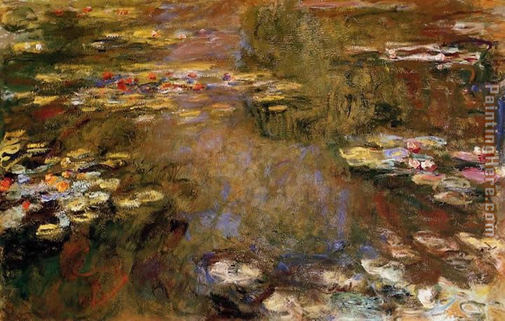The Water-Lily Pond 10 painting - Claude Monet The Water-Lily Pond 10 art painting